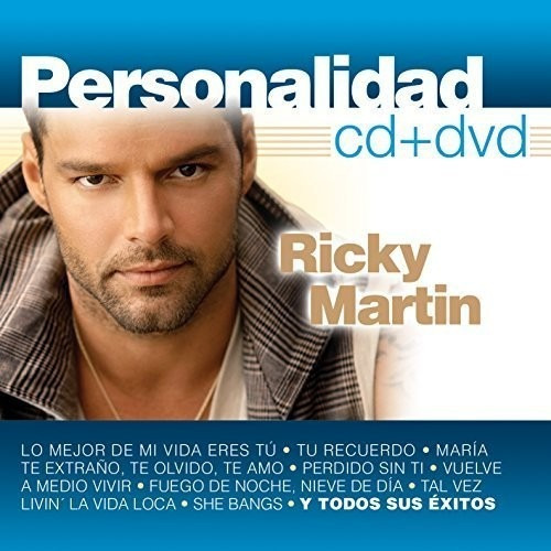 Ricky Martin Personalidad Cd + Dvd