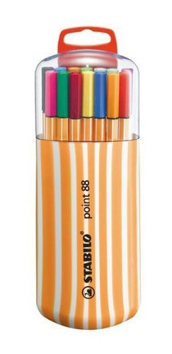 Stabilo 8820  021 point 88 zebrui Fineliner Pack De 20 con 