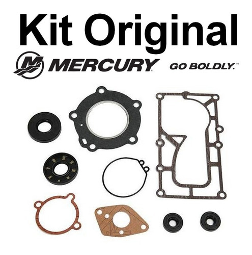 Kit Jogo Junta + Retentores Motor Popa Mercury 5 Hp 2 Tempos