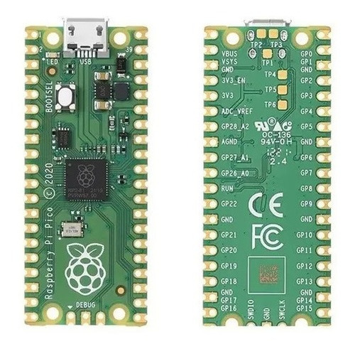 Raspberry Pi Pico Rp2040 Dual-core Arm Cortex M0+ ( Nfe )