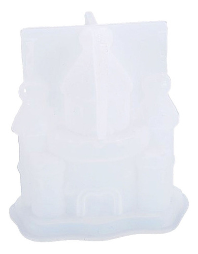 ~ Molde De Castillo De Silicona 3d Que Hace A Mano El Molde