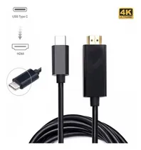 Comprar Cable De Conversión Tipo C A Hdmi Usb 3.1, 1080p, 4k, 1.8m Cable Usb Usb A Hd Usb Tipo A Adaptador Usb A Hd Cable Hd A Tipo C Cable Hd 4k Cable Hd Entrada C Jeeyee