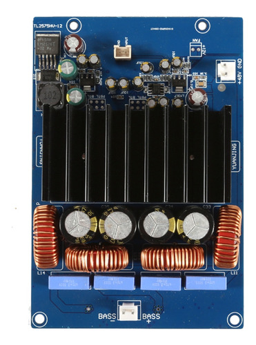 Módulo De Placa Amplificadora Digital De 600 W Tpa3255, Redu