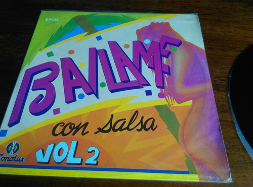 Vinilo Bailame Con Salsa Vol 2.  Ljp