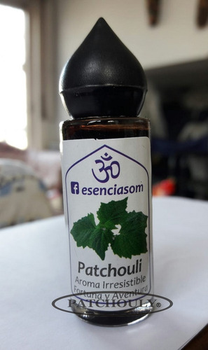 Imagen 2 de 3 de Aceite Esencial Pachuli Patchouli Patchouly Puro India 15ml.