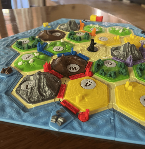 Catan 4 Jugadores 3d - Juego Impreso En 3d