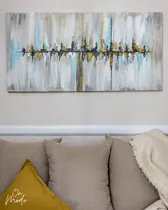 Comprar Cuadros Pintados A Mano Texturados Nordicos Decorativos
