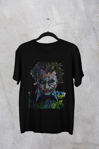 Polera Unisex Joker Batman Heath Ledger Estampado Algodon