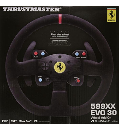 Thrustmaster F599xx Evo 30 Wheel Add-on Alcantara Edition