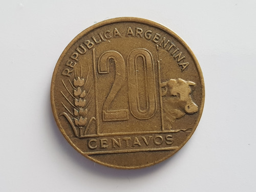 Monedas X 10 Argentina 1943 A 1950 Torito 5 10 Y 20 Ctvos