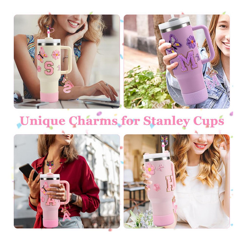 Pegatinas De La Taza De 15 Piezas Accesorios De Del Rosa