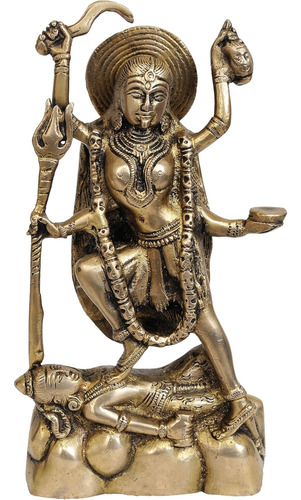 Diosa Madre Kali - Estatua De Bronce