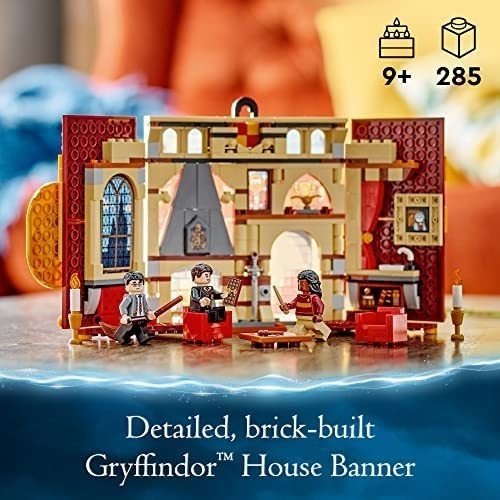 Conjunto De Banner Da Casa Da GrifinĂłria Lego Harry Potter,