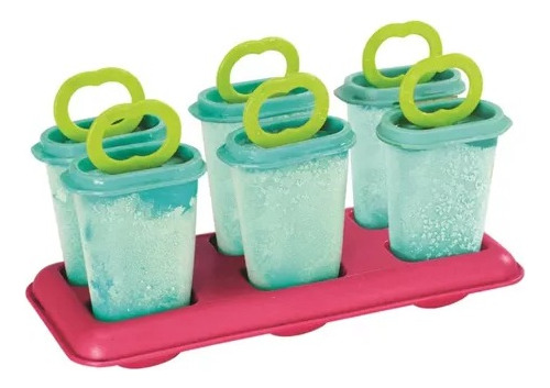 Moldes Para Helados X 6  Tupperware Libre De Bpa