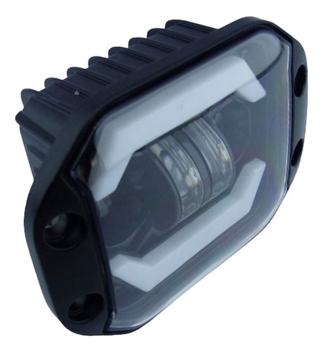 Foco Delantero Rectangular H-4 1224 V Bco-azulbco-ambar