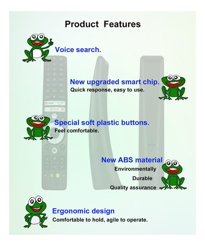 Control Remoto De Voz Jisowa Para Sharp 2t-c32be1t Aculo De