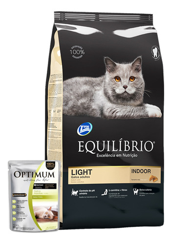 Equilibrio Gato Light 1,5kg + Paté + Envío Gratis A Todo Uy!