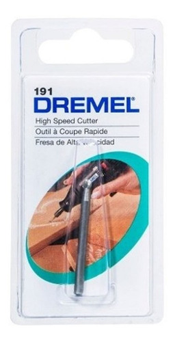 Fresa De Alta Velocidad Redonda 1/8 Dremel 191