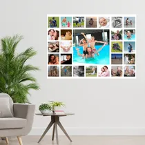 Comprar Cuadro Bastidor - Mural Personalizado Con Fotos 50x70