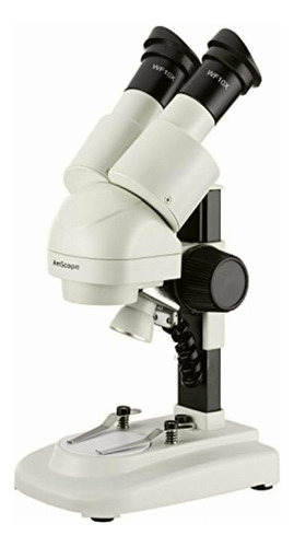 Amscope Se120 Microscopio Estéreo Binocular Portátil,