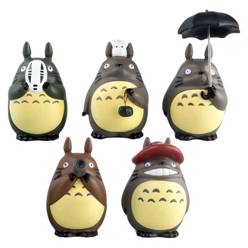Pack Totoro X5 Ghibli Studio - Mi Vecino Totoro