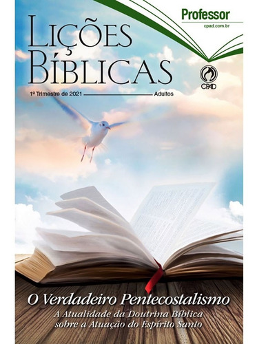 Kit Revistas Lições Bíblicas Adulto 10 Alunos + 2 Professor