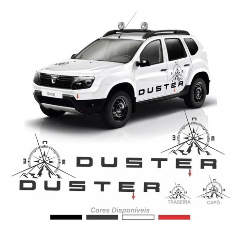 Adhesivos  Calcos Lateral  Renault Duster Duster 2.0 Dynamiq