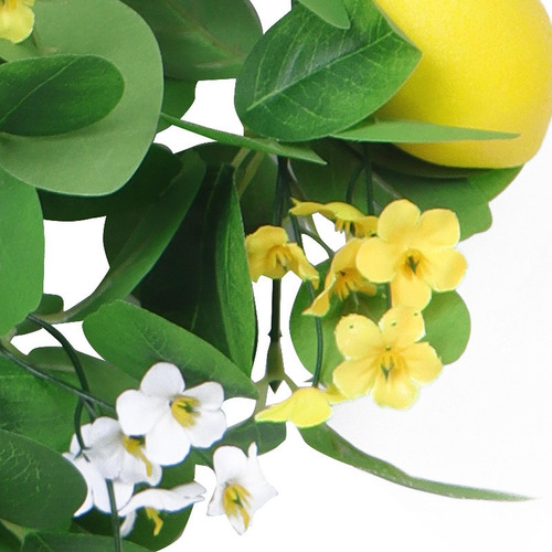 Arranjo De Flores Artificiais Para Decoração De Limão,