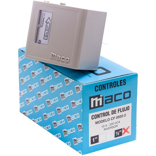 Flow Switch Control De Flujo Maco Cf 0502 Conexión Rosca 1