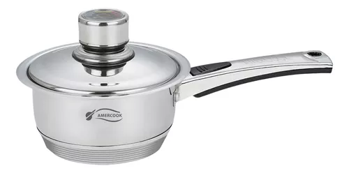 Batería de cocina Amercook de acero inoxidable 16 piezas