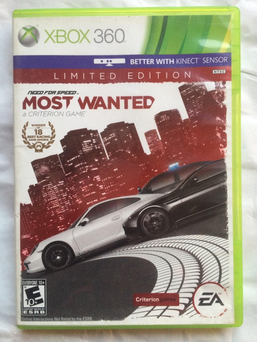 Need For Speed Most Wanted Xbox 360 Envíos Todo Chile