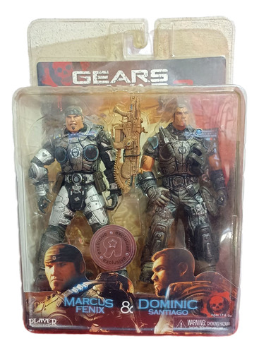 Marcus & Dominic Pack Gears Of War 2 Original Colección