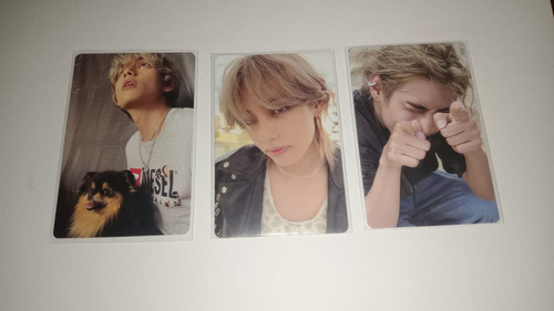 Lote De Photocards Y Postales De Taehyung (bts)- Originales (Usado)