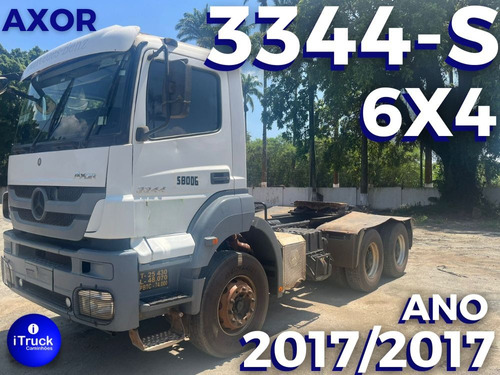 Mb Axor 3344 S 6x4 Ano 2017/2017 = Volvo Scania 2644