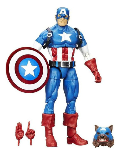 Capitán América (cap Wolf) Marvel Legends Onslaught Baf