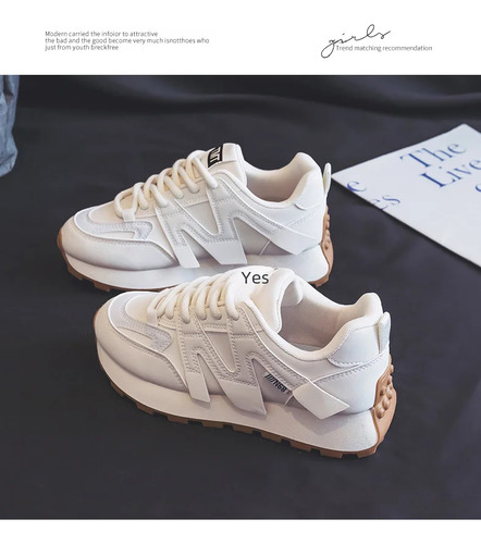 Zapatos Deportivos Casuales Para Mujer - Zapatillas De Moda De Otoño