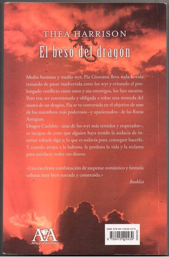 El Beso Del Dragon - Harrison, Thea - Vergara  Lanus