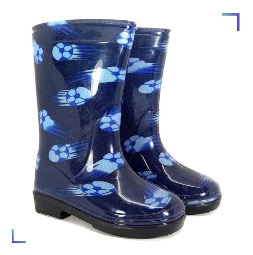 Botas De Lluvia Nene Nena Goma Liviana Cómoda Cromic Dilan