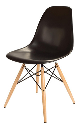 Comedor Eames De 100 Cm Cristal Con 4 Sillas - De Remate!
