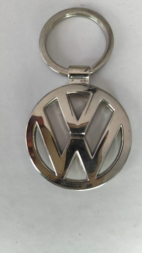 Llavero Oficial Vw Plata Original Volkswagen