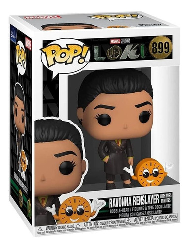Ravonna Renslayer Con Miss Minutes Funko Pop Marvel Loki
