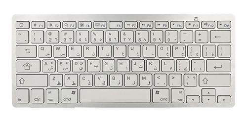 Teclado Inalámbrico Ultradelgado De 78 Teclas Bluetooth