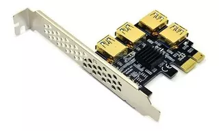 Kit Multiplicador 4 Pci-express Pci E 16x Slots + 4 Riser