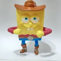 Comprar Muñeco Bob Esponja Burger King 2005 Vaquero Cowboy