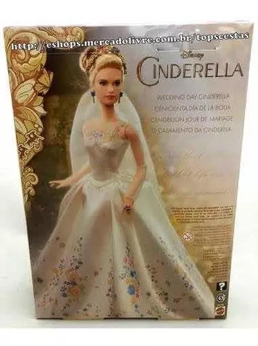 Boneca Disney Princesas - Cinderela Noiva - Mattel no Shoptime