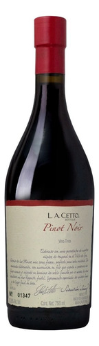 Vino Tinto Boutique L.a. Cetto Pinot Noir 750