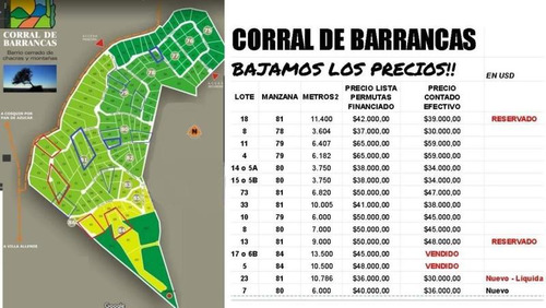 Imagen 1 de 6 de Corral De Barranca, Oportunidad Única, Unquillo