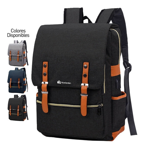 5 Mochilas Antirrobo Para Laptop Vintage Impermeable