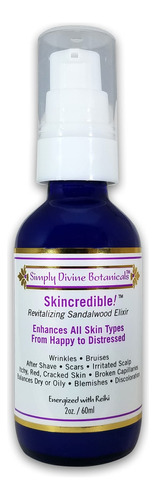 Skincredible! Elixir Revitalizante De Sandalo 2 Oz Por Simpl