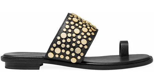 Sandalia Michael Kors Sonya Flat Embellished Leather Meses sin